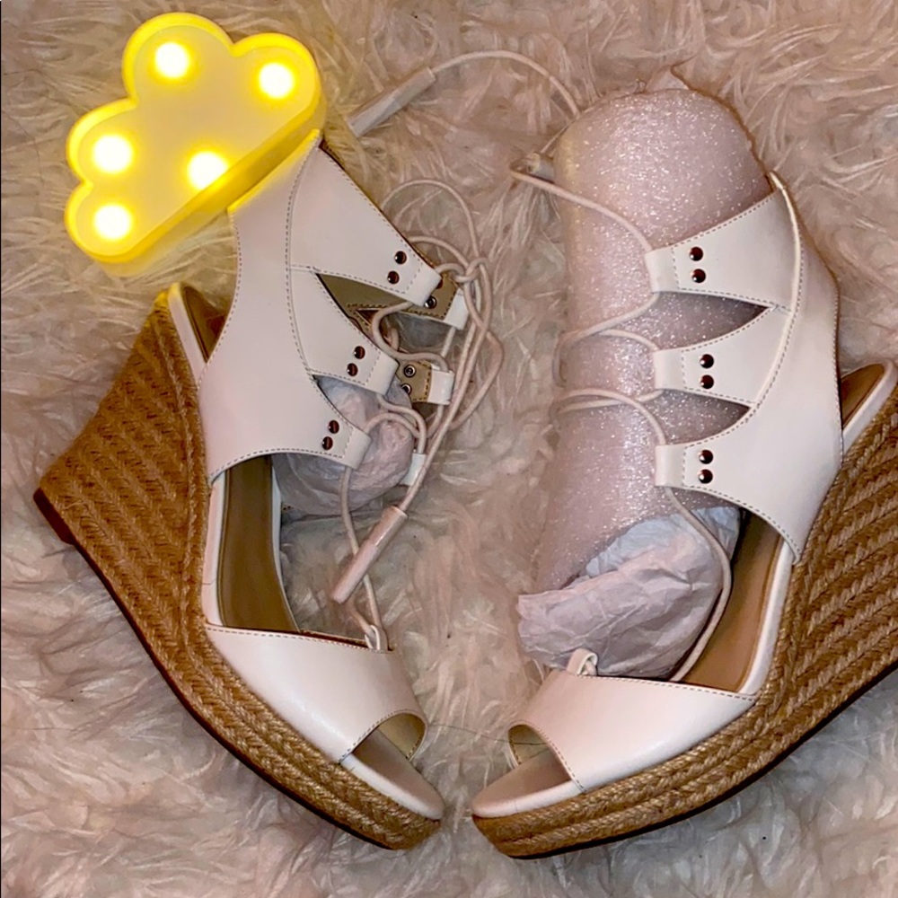 Guess Lace Up Espadrilles